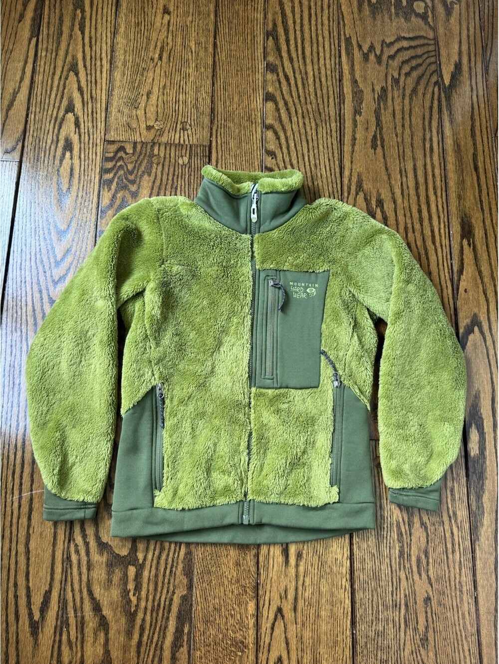 Mountain Hardware Women's Sherpa Fleece Jacket, Size Small, Green